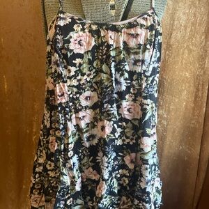 Wild Fable Black Floral Dress